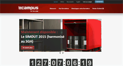 Desktop Screenshot of lecampus.com